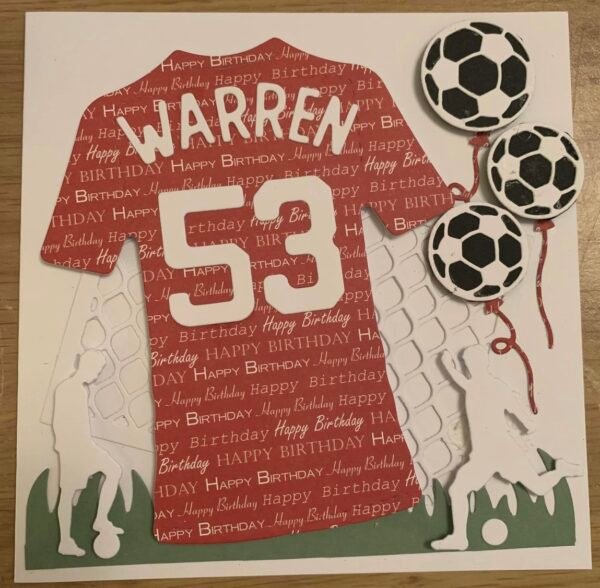 Create Your Own Football Shirt Die - Image 3
