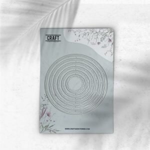 Wavy Double Stitch Circle