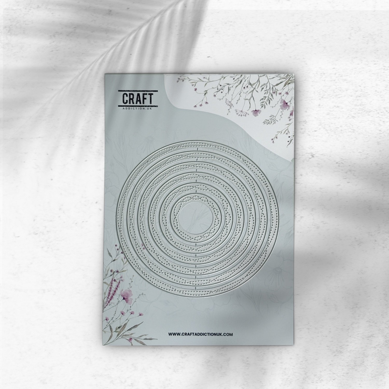 Wavy Double Stitch Circle