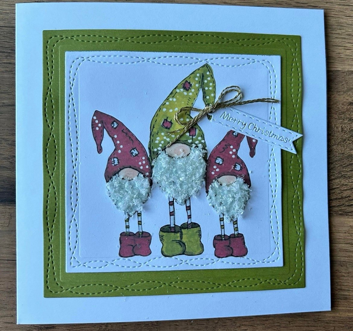 Wavy Double Stitch Square - Image 4