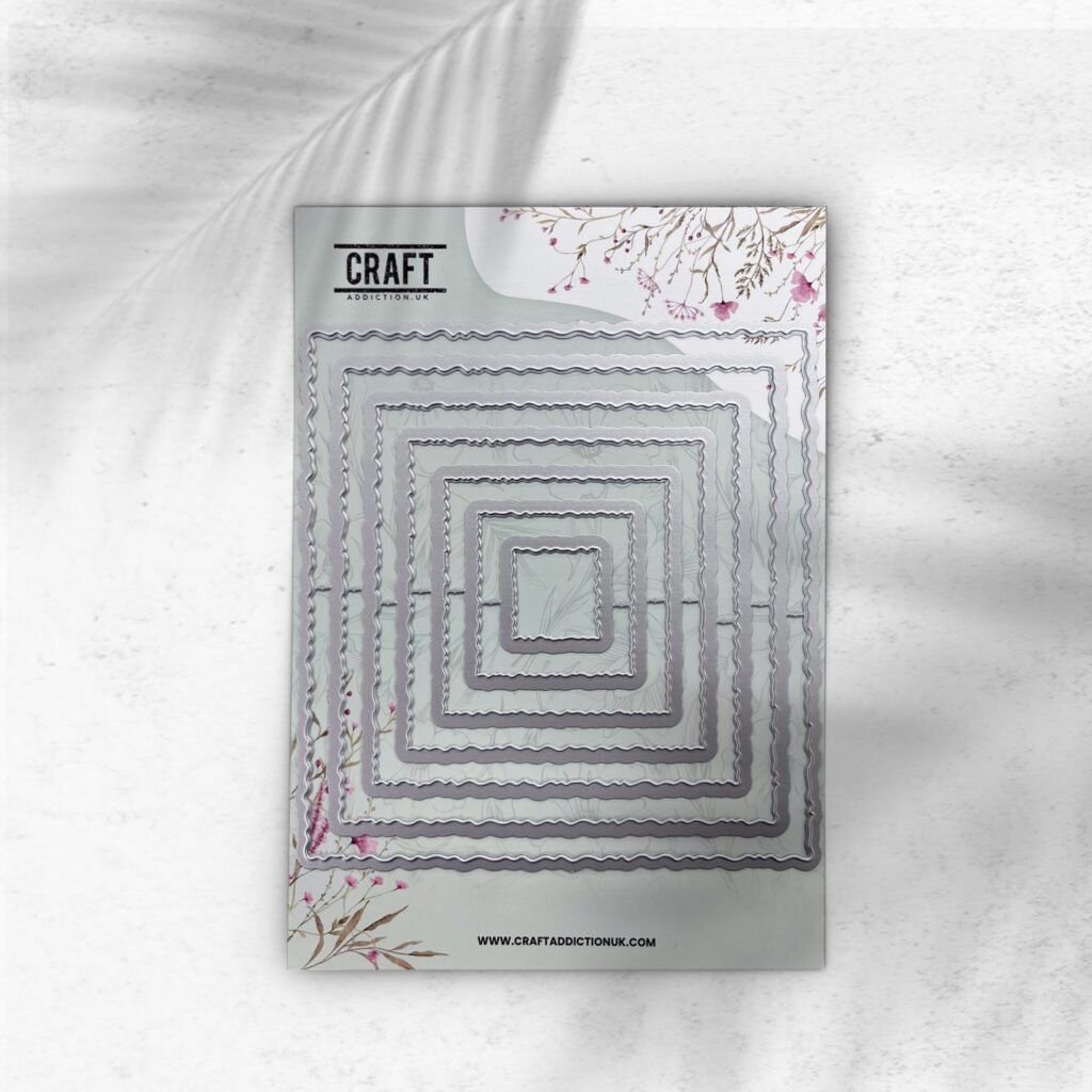 Square Frame Die Essential Square Deckle Frames - craftaddictionuk.com