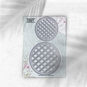 Stitched Lattice Layers- Circle