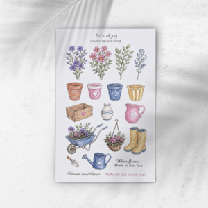 Pots of Joy Photopolymer Stamp Set