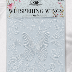 Whispering Wings 6x6” Embossing Folder (3D)