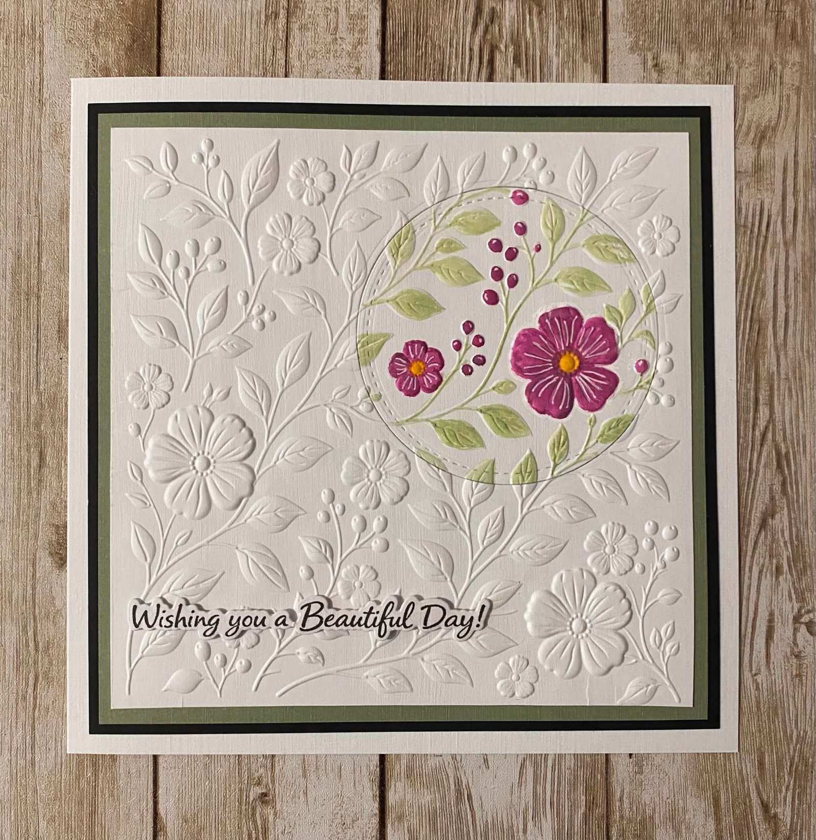 Meadow Blooms 6x6” Embossing Folder (3D) - Image 5
