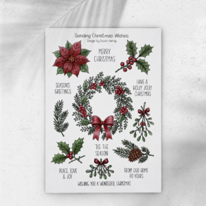 Sending Christmas Wishes Photopolymer stamp set