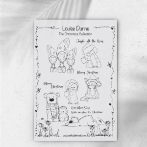 The Christmas Collection Photopolymer stamp set
