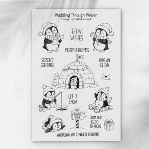 Waddling Through Winter Photopolymer stamp set