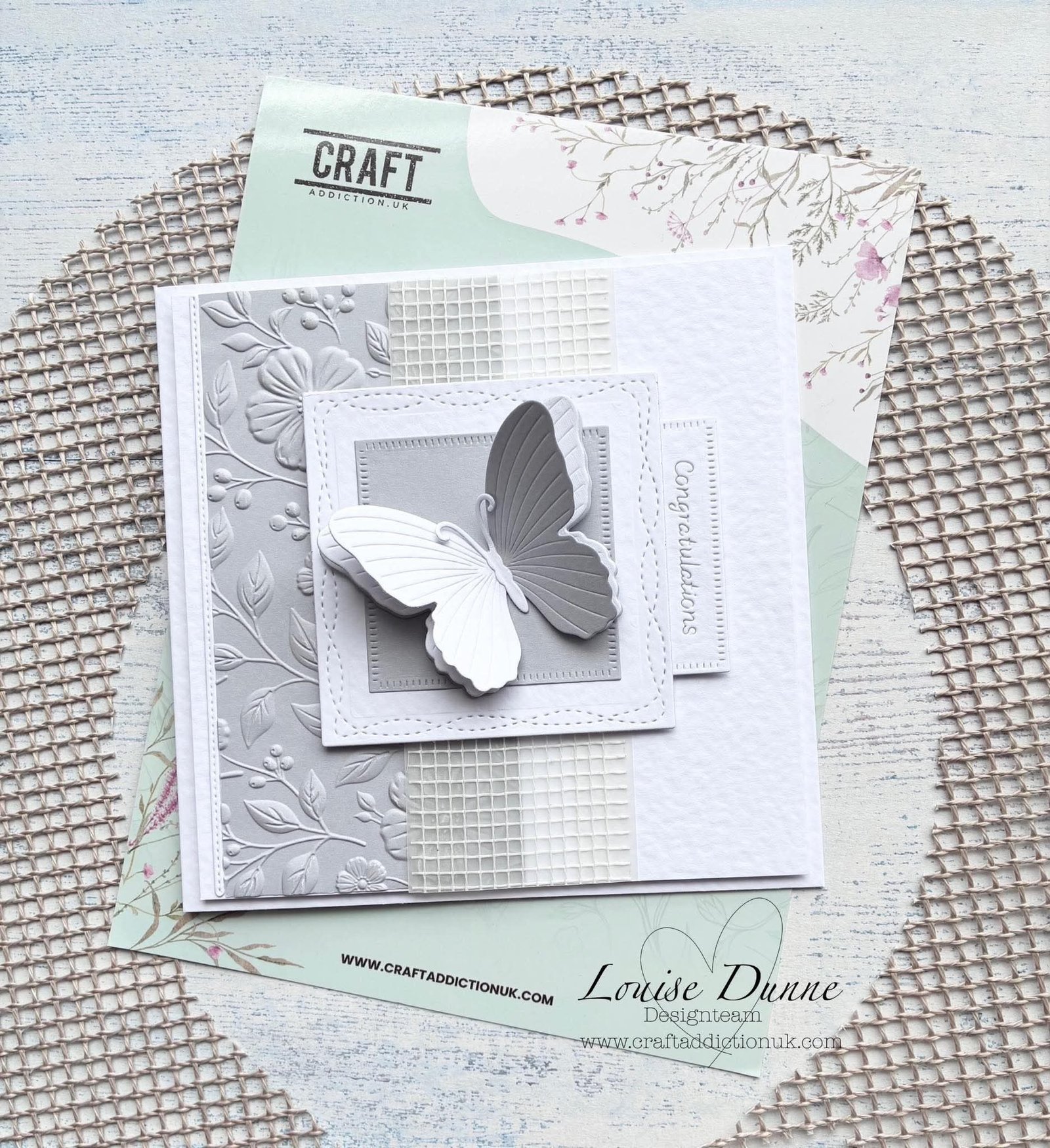 Meadow Blooms 6x6” Embossing Folder (3D) - Image 3