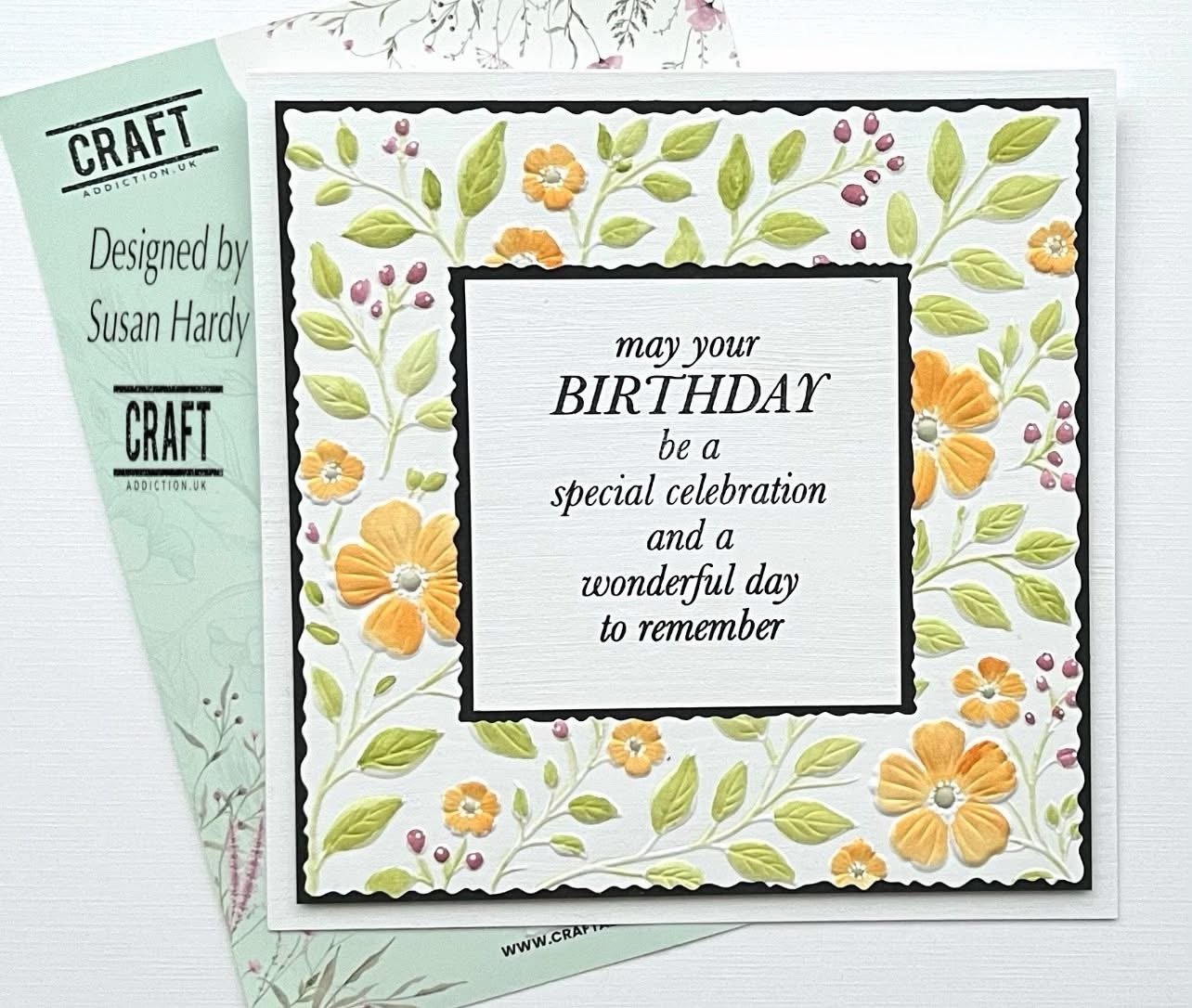 Meadow Blooms 6x6” Embossing Folder (3D) - Image 6